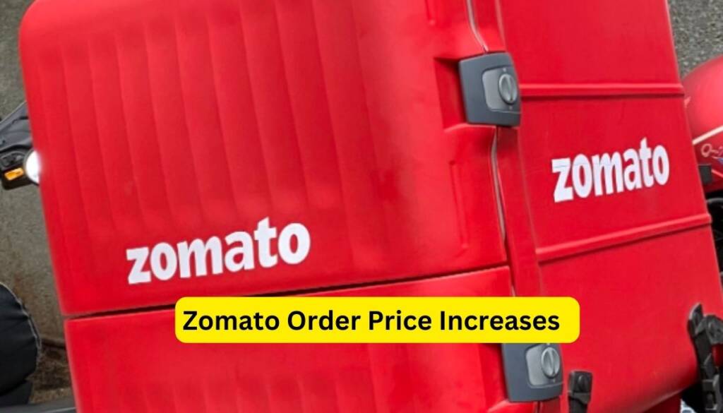 Zomato Order Price In India