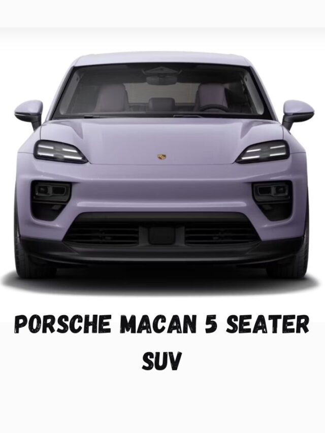 Porsche Macan 5 Seater SUV Specifications