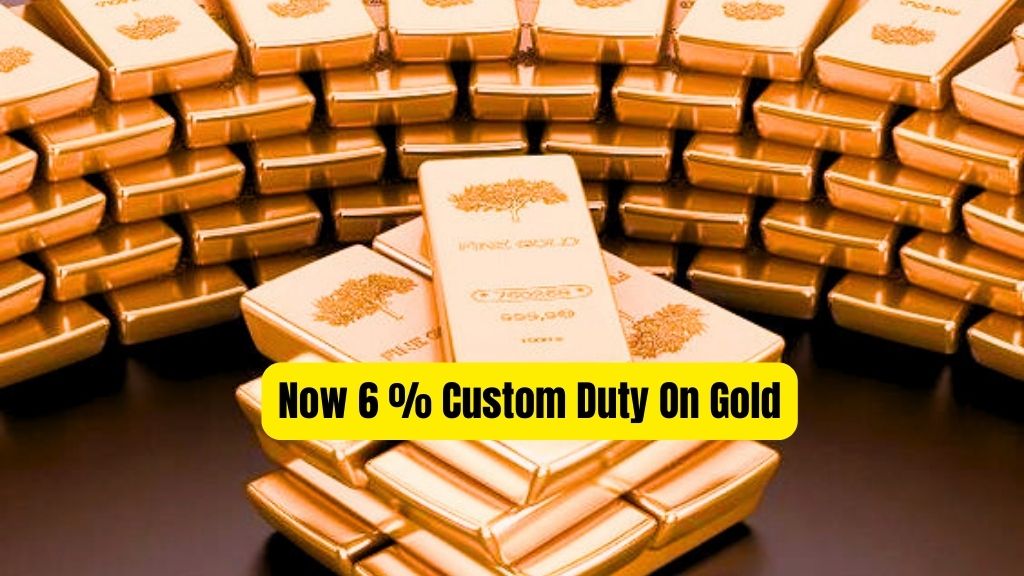 custom duty on gold in India