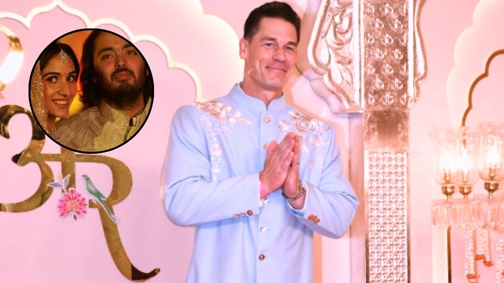 john Cena in Ambani's wedding