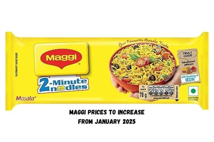Maggi Prices to Increase From January