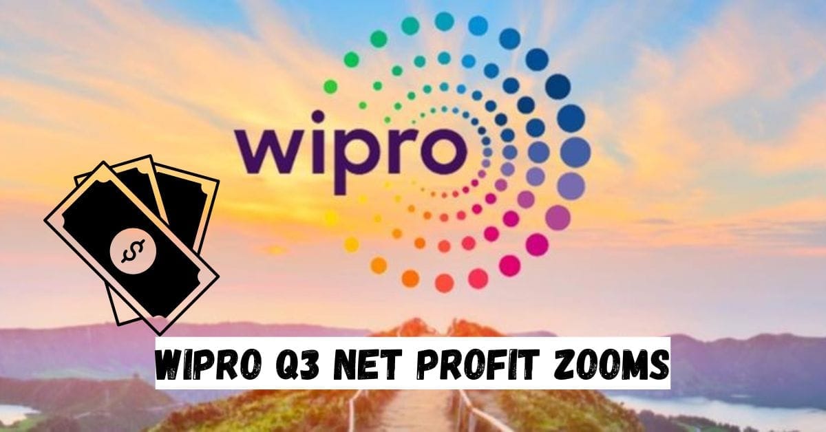 Wipro Q3 Net Profit Zooms