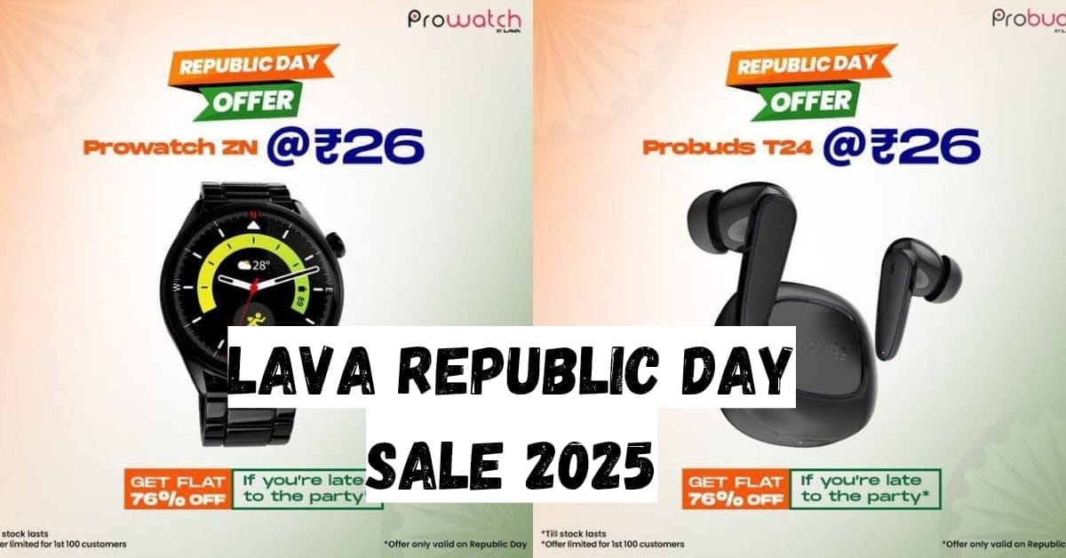 Lava Republic Day Sale 2025