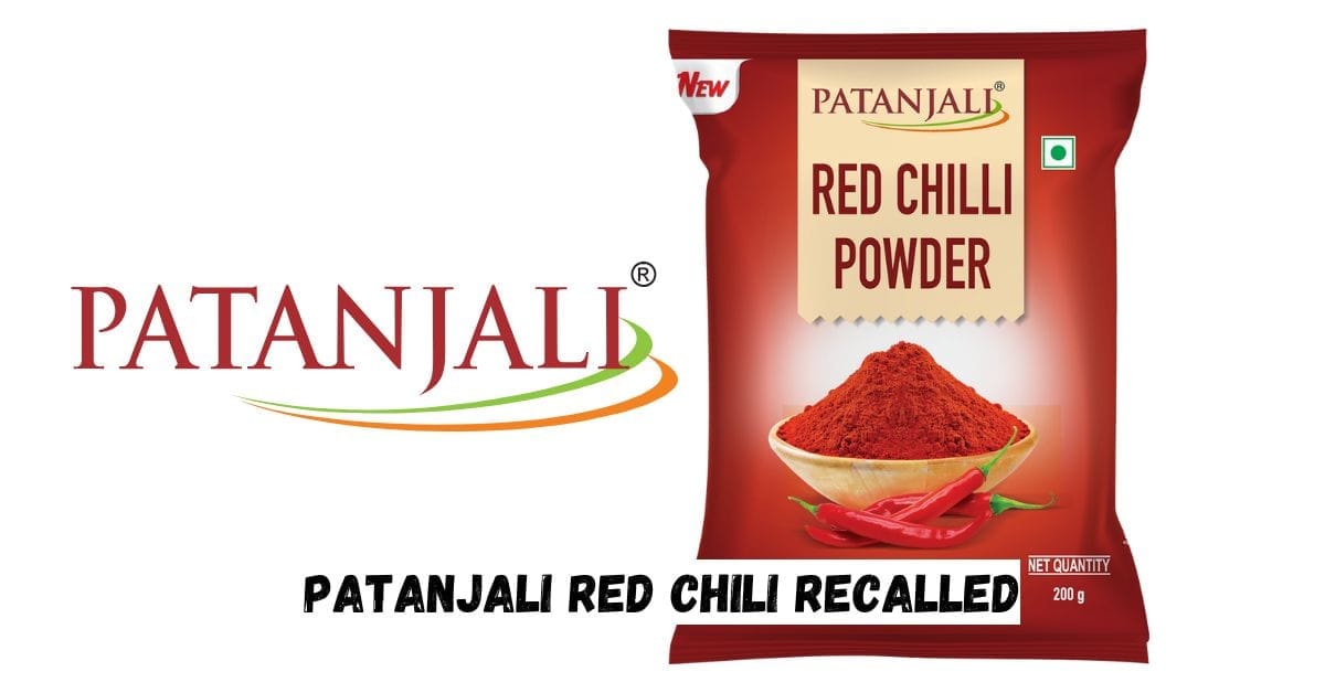 Patanjali Red Chili Recalled