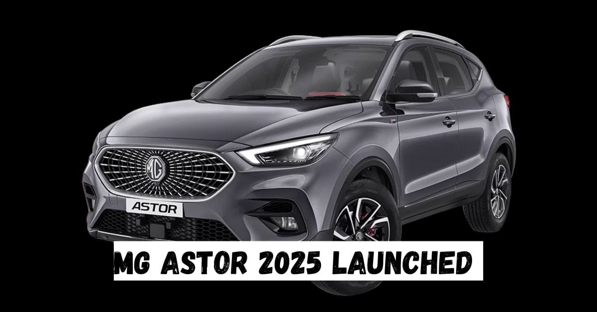 MG Astor 2025 Launched