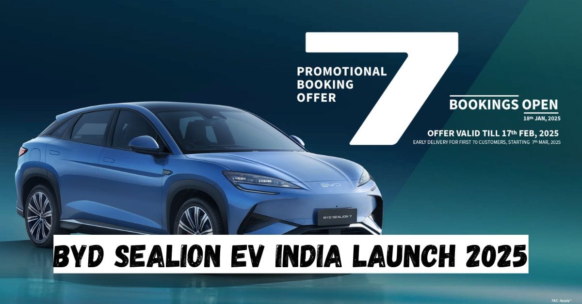 BYD Sealion EV India Launch 2025