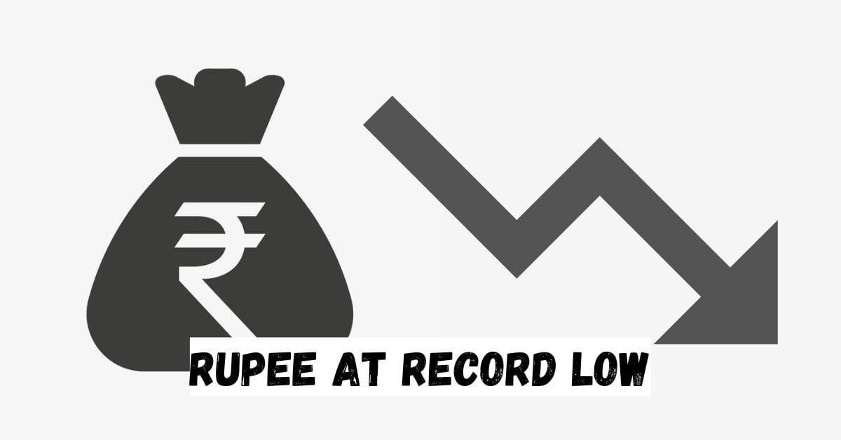 Rupee at Record Low