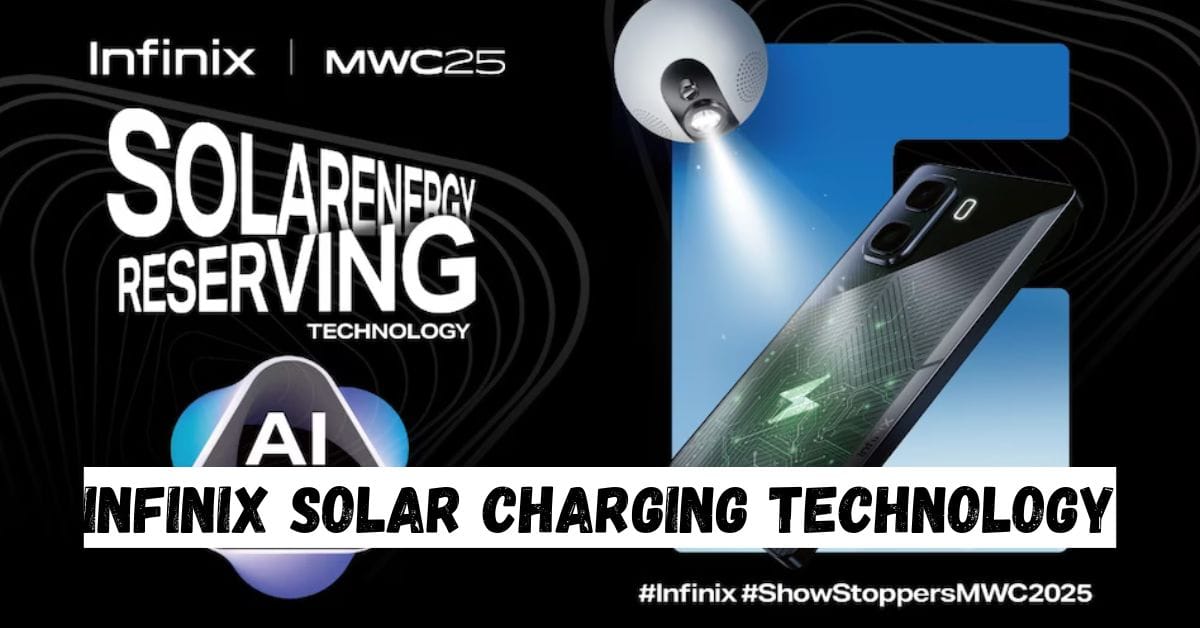 Infinix Solar Charging Technology