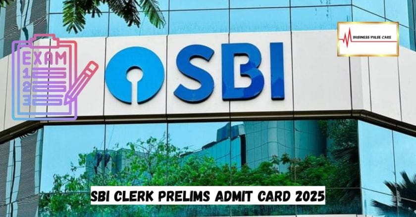SBI Clerk Prelims Admit Card 2025